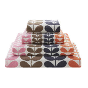 Orla Kiely Multi-Stem in Auburn Towel